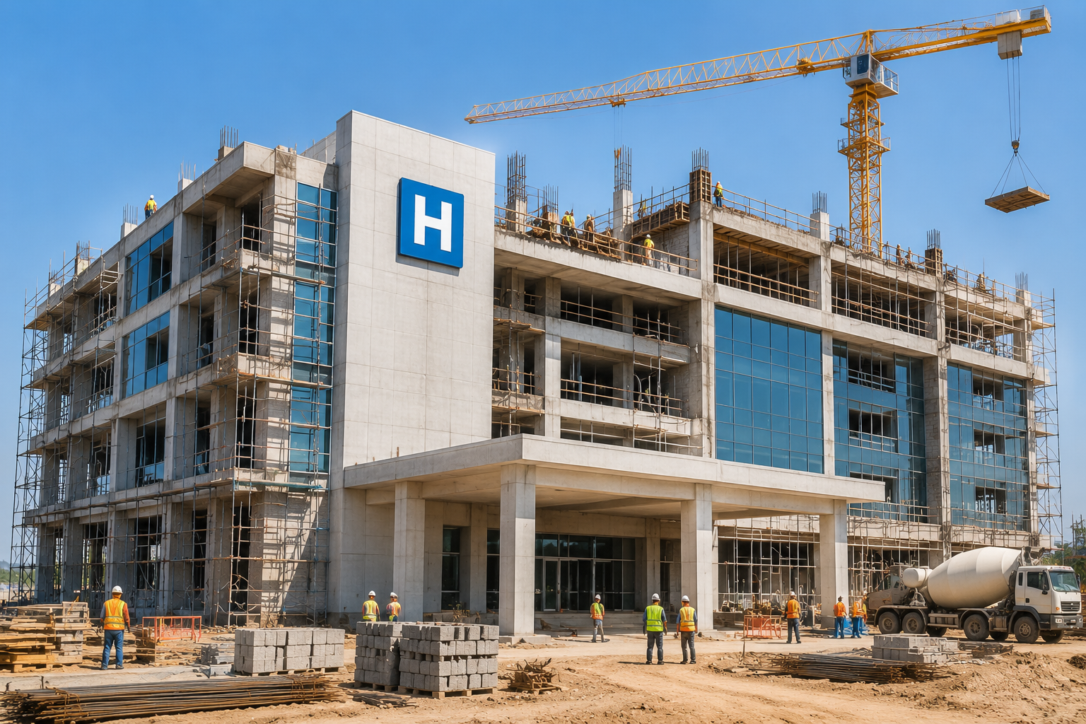 hospital construction services