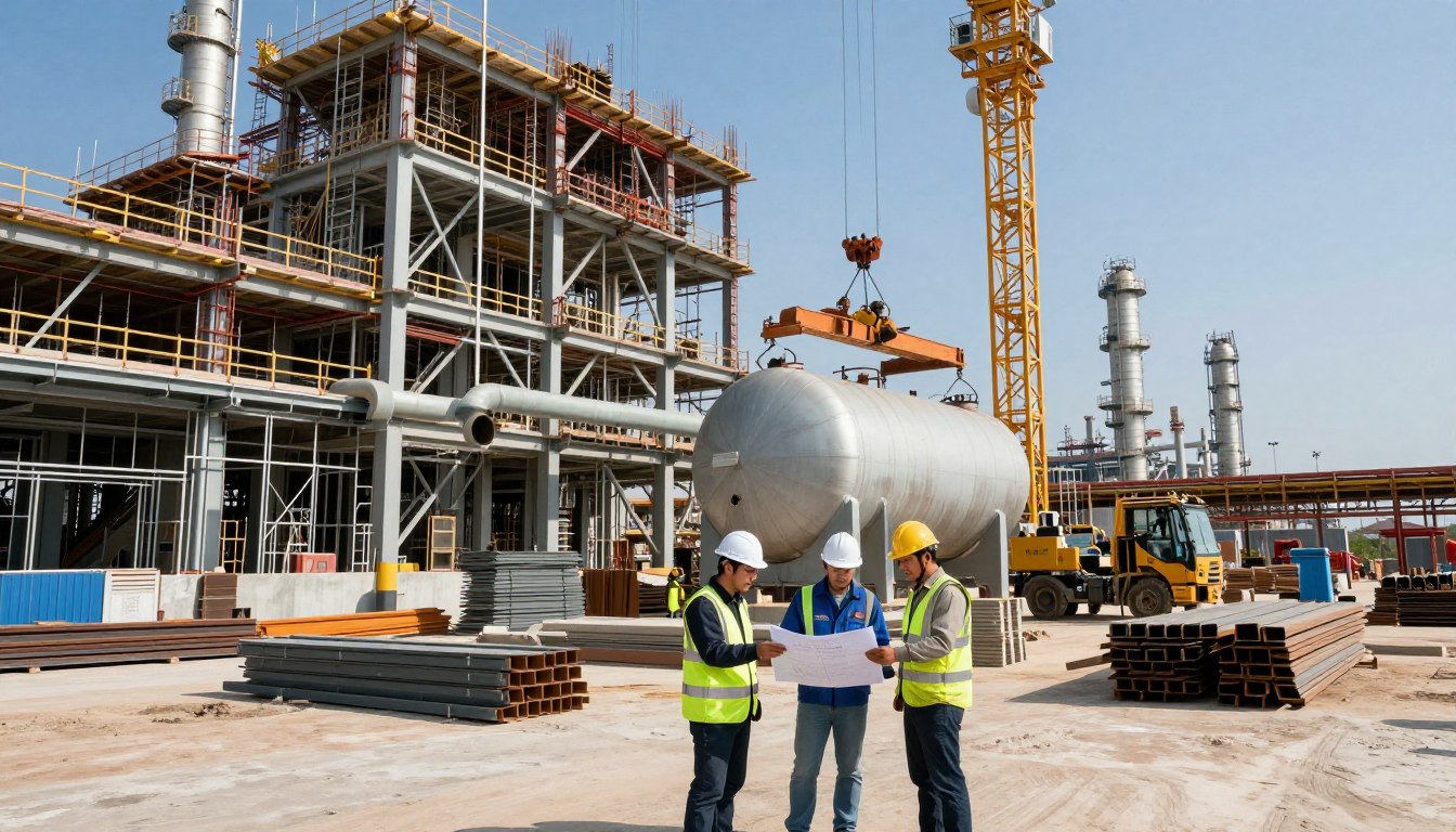 Industrial Construction for Chemical Plants | Itv Projects