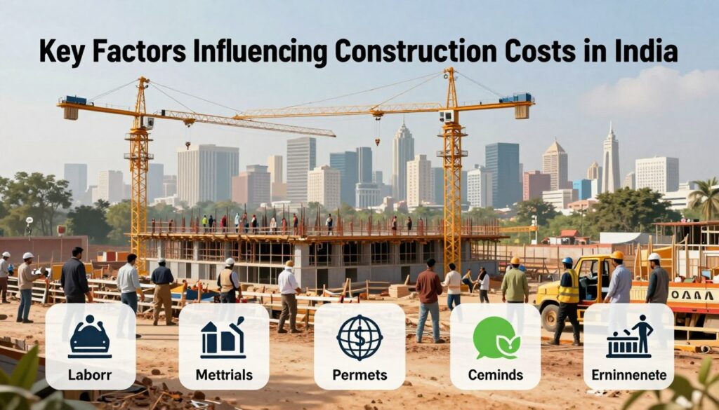 Key Factors Influencing Construction Costs in India